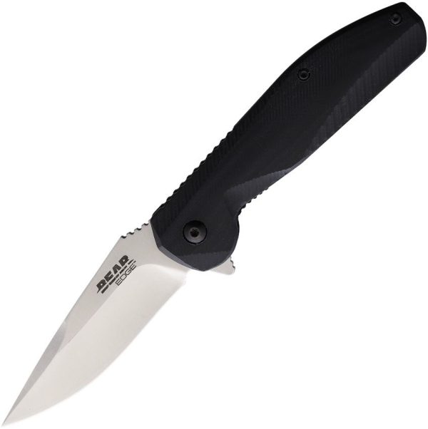 Bear & Son Sideliner Linerlock Black Aluminum