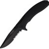 Bear & Son Sideliner Zytel Linerlock Black Folder