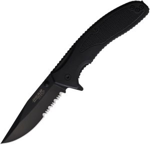 BC61130.jpg Bear & Son Sideliner Zytel Linerlock Black Folder