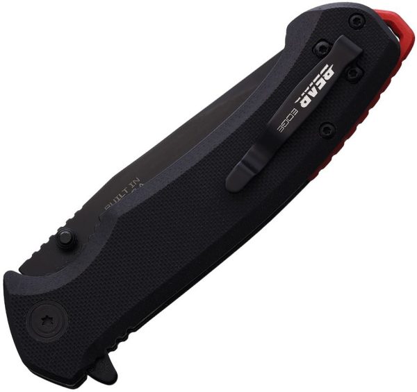 Bear & Son Linerlock Black A/O Assisted Open G10