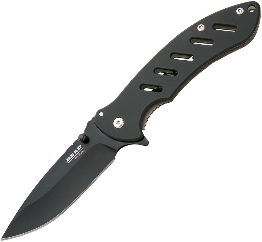 Bear Edge Brisk 1.0 Framelock Black 3.75" Folding Knife