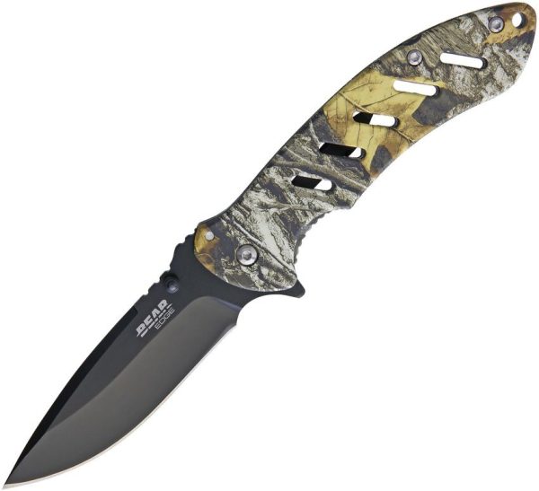 Bear Edge Brisk 1.0 Framelock Camo 3.75 inch