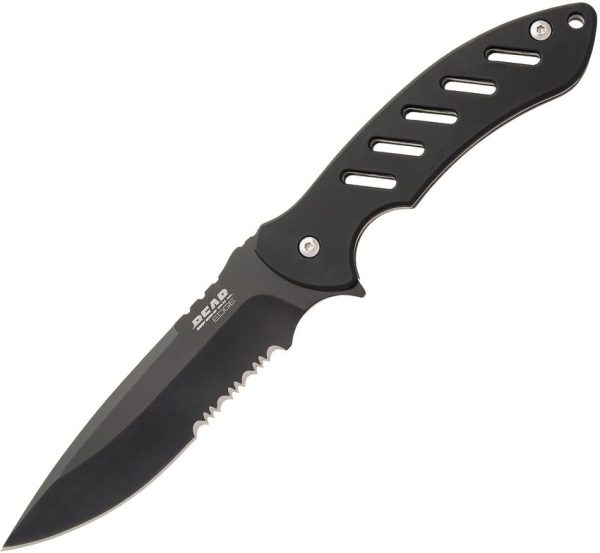 Bear Edge Brisk Fixed Blade 4.75 inch Serrated