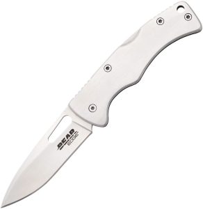 Bear Edge Money Clip Lockback Large - Stainless 2.25in