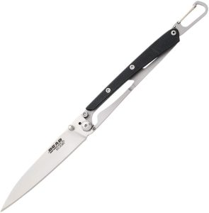 Bear Edge Minimal Framelock Large - Black G10 3.25in