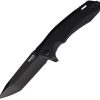 BC61535.jpg Bear & Son Sideliner Linerlock Black G10 Tanto