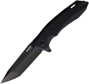 BC61535.jpg Bear & Son Sideliner Linerlock Black G10 Tanto