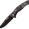 Bear Edge Brisk 2.0 Assisted Folding Knife 440 Stainless Black