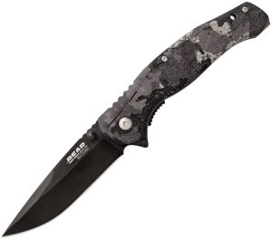 Bear Edge Brisk 2.0 Assisted Folding Knife 440 Stainless Black