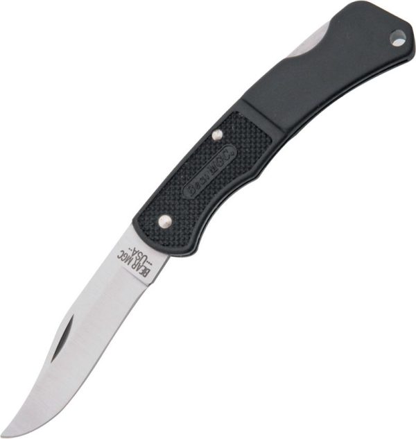 Bear & Son Lightweight Lockback Black Zytel