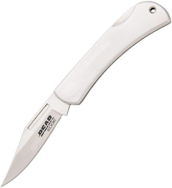Bear Edge Lockback Stainless Steel Folding Knife