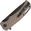 Bear & Son Linerlock A/O Tan G10 Tanto
