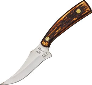 BC753.jpg Bear & Son Skinner Fixed Blade - Stag Delrin Handle