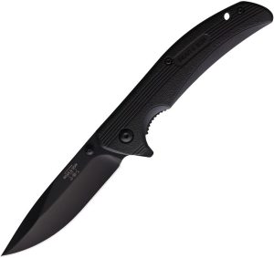BC778B.jpg Bear & Son Sideliner Linerlock - Black Blade