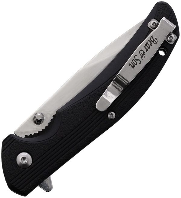 Bear & Son Sideliner Linerlock - Mirror Polish Blade