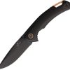 Bear & Son Loadout I Black Aluminum - 14C28N Drop Point