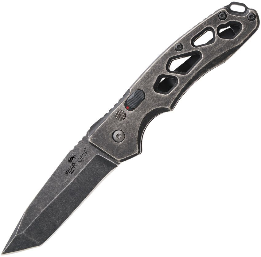 Bear & Son Auto Bold Action XII 2.88" 154CM Tanto Folding Knife