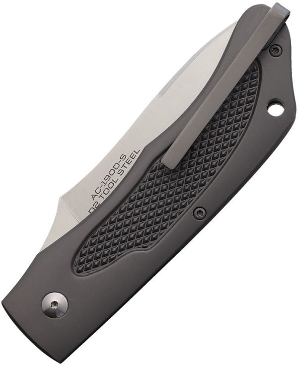 Bear & Son Auto Incognito II - Gray Stainless Handle