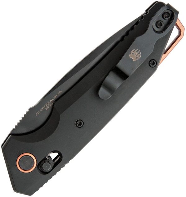 BCAC2100ALBKB_add_01.jpg Bear & Son Auto Katakt II - Black Aluminum Slide Lock