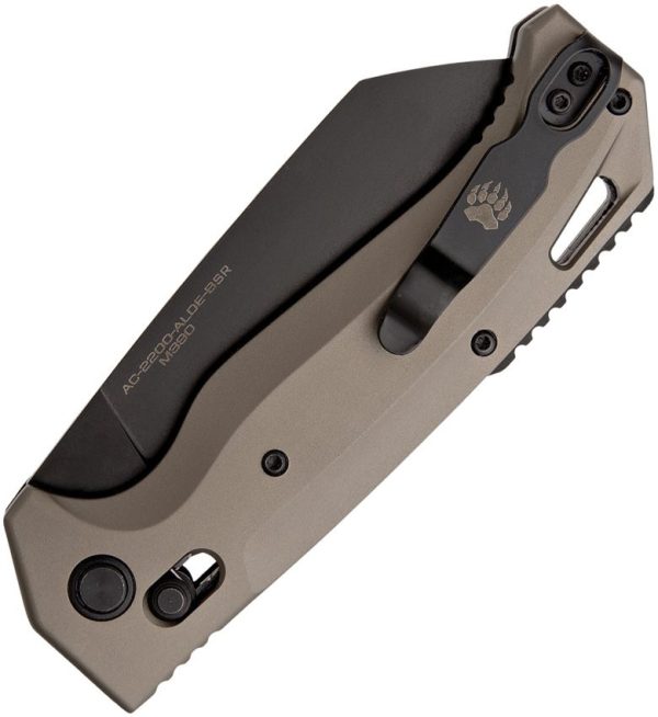 Bear & Son Auto Katakt III Slide Lock - M390 Serrated