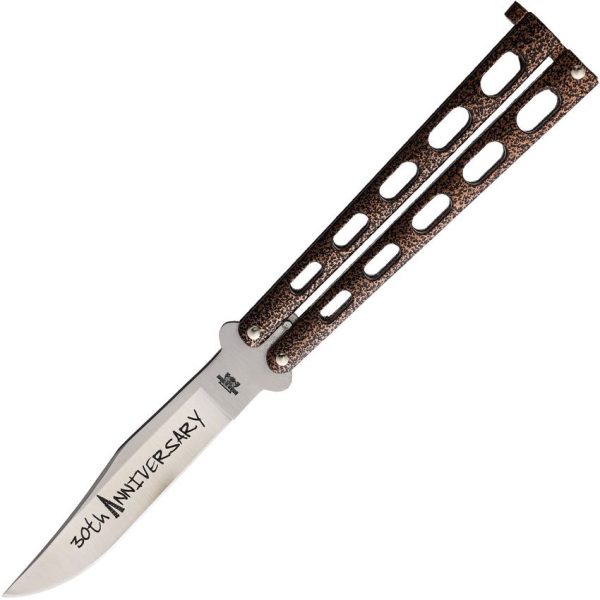 Bear & Son Anniversary Butterfly - Copper Vein Handle