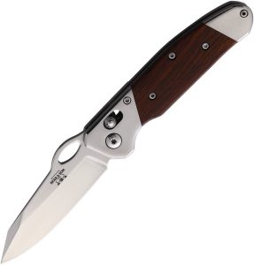 Bear & Son Slide Lock - Cocobolo D2 Blade