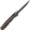 Blackjack Linerlock Tan S35VN Folding Knife 3.5" Blade