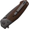 BlackJack Linerlock Brown Micarta Folding Knife S35VN