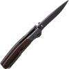 BlackJack Linerlock Brown Micarta Folding Knife S35VN