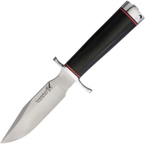 Blackjack Classic Model 5 Black Fixed Blade Knife A2 Steel
