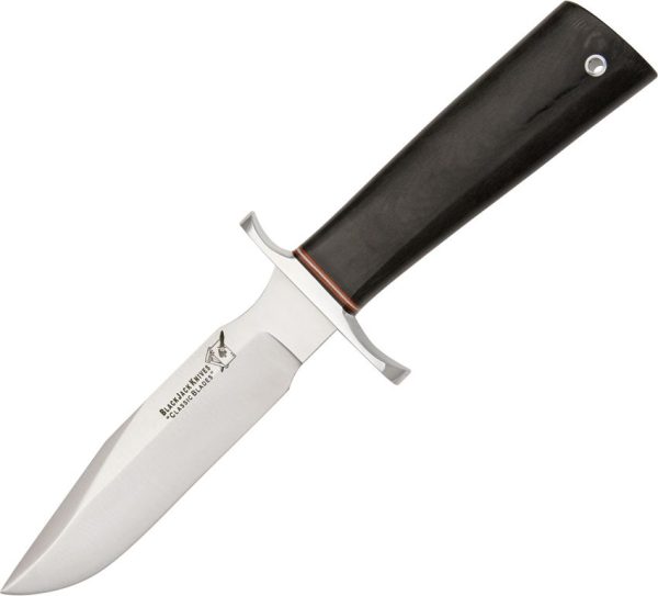 Blackjack Model 5 Black Micarta Saber Fixed Blade
