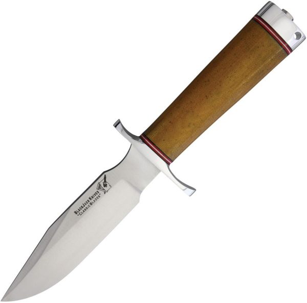 Blackjack Model 5 Natural Fixed Blade A2 Tool Steel Knife