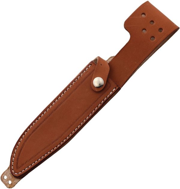 Blackjack Classic Model 7 Red Linen Fixed Blade Knife A2 Steel