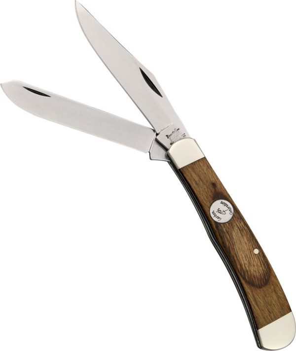 BCC254.jpg Bear & Son Trapper 4th Generation Walnut Knife