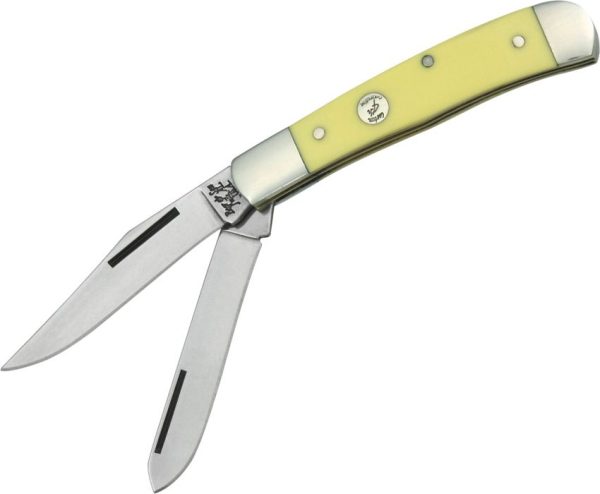 Bear & Son Small Trapper - Yellow Delrin