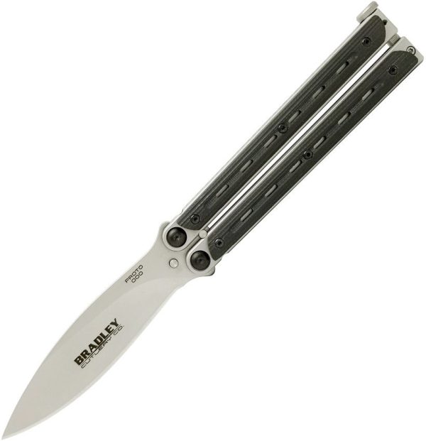 Bradley Kimura Butterfly 154CM - Black G10 Handle