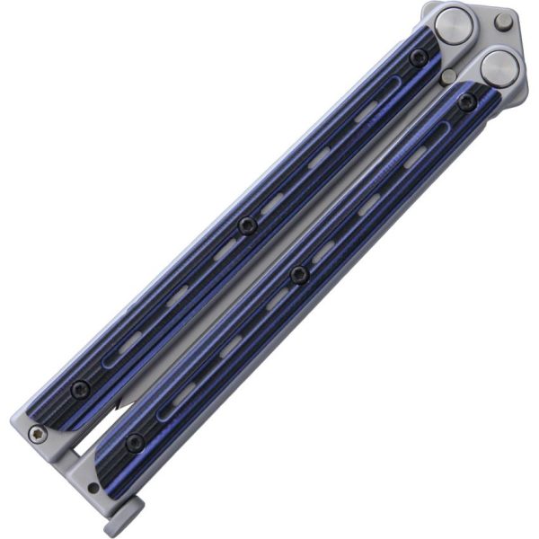 Bradley Kimura Butterfly Blue/Black G10 Folding Knife