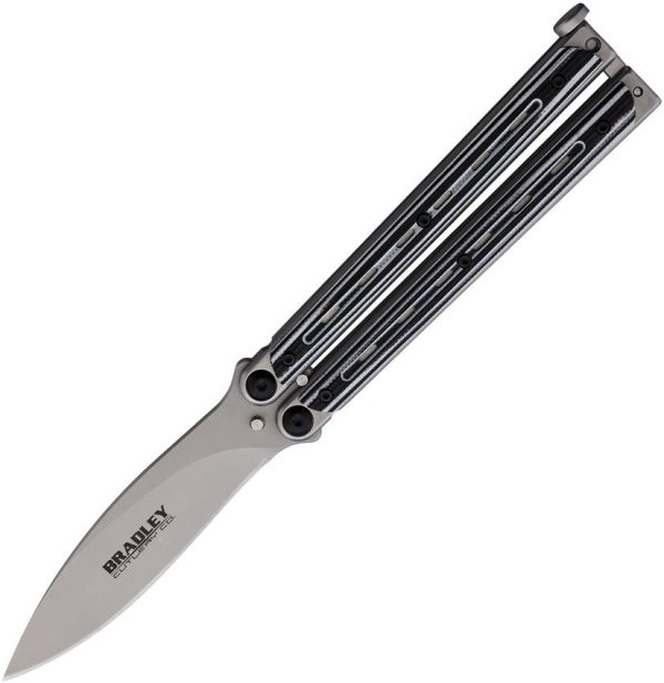 Bradley Kimura Butterfly Black/White G10 Folding Knife