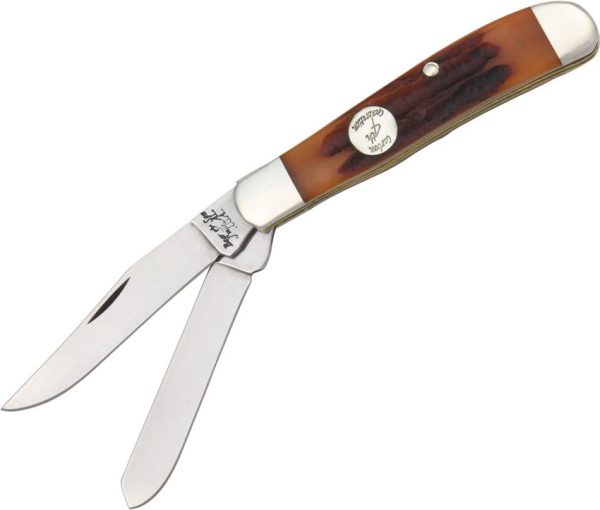 Bear & Son Mini Trapper 4th Gen Red Stag Bone