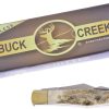 Buckcreek Whittler Deer Stag Folding Knife 3.5" Blade