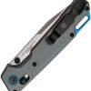 Bear & Son Nekama I Slide Lock Gray 14C28N Folding Knife