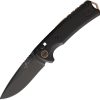 Bear & Son Nekama II Slide Lock Black Drop Point