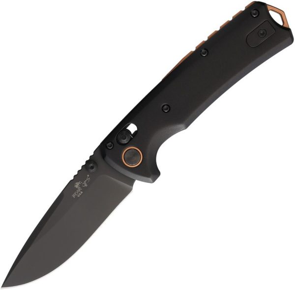 Bear & Son Nekama II Slide Lock Black Drop Point