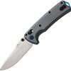 Bear & Son Nekama II Slide Lock Gray Drop Point