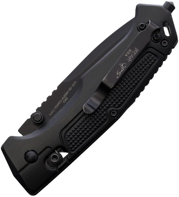 BCMC560AIBKBSR_add_01.jpg Bear & Son Slide Lock Tanto Serrated Folding Knife