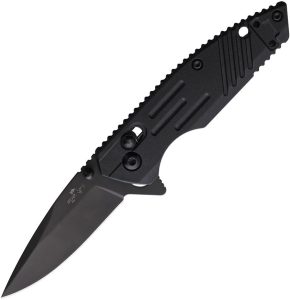 BCMC900B7B.jpg Bear & Son Slide Lock Black Zytel Folding Knife