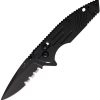 BCMC900B7BSR.jpg Bear & Son Slide Lock Black Zytel Serrated
