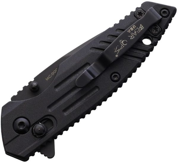 Bear & Son Slide Lock Black Zytel Folding Knife