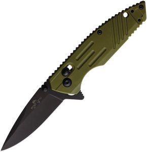 Bear & Son Slide Lock OD Green D2 Folder