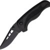 Blackie Collins ButtonLock A/O Black Polymer